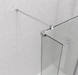 Kudos Ultimate Hinged Shower Enclosure Deflector Panel - 10mm Glass - Unbeatable Bathrooms