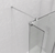 Kudos Ultimate Hinged Enclosure Deflector Panel - 8mm Glass - Unbeatable Bathrooms