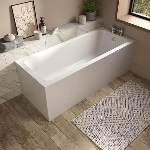 The White Space Vale 17/1800mm Single Ended Bath - Unbeatable Bathrooms