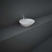 RAK Variant 420mm Round Countertop Basin with 1TH & Ledge - Unbeatable Bathrooms