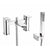 The White Space Veto Bath Shower Mixer - Unbeatable Bathrooms