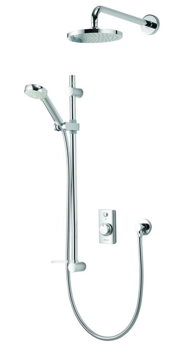 Visage Smart Divert Concealed Shower with Wall Mounted Fixed & Adjustable Heads - Unbeatable Bathrooms