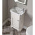 Tavistock Vitoria 500mm Cloakroom Vanity Unit - Floor Standing 1 Door Unit - Unbeatable Bathrooms