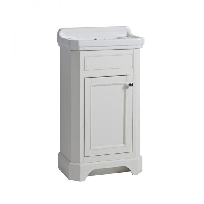 Tavistock Vitoria 500mm Cloakroom Vanity Unit - Floor Standing 1 Door Unit - Unbeatable Bathrooms