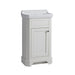 Tavistock Vitoria 500mm Cloakroom Vanity Unit - Floor Standing 1 Door Unit - Unbeatable Bathrooms