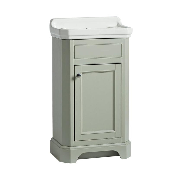 Tavistock Vitoria 500mm Cloakroom Vanity Unit - Floor Standing 1 Door Unit - Unbeatable Bathrooms