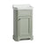 Tavistock Vitoria 500mm Cloakroom Vanity Unit - Floor Standing 1 Door Unit - Unbeatable Bathrooms