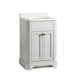 Tavistock Vitoria 600mm Vanity Unit - Floor Standing 2 Door Unit with Underslung Basin - Unbeatable Bathrooms