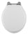 Tavistock Vitoria Wooden Soft Close Toilet Seat - Gloss White - Unbeatable Bathrooms