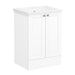 VitrA Root Classic 600mm Vanity Unit - Floor Standing 2 Door Unit with Basin (Various Colours) - Unbeatable Bathrooms