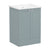 VitrA Root Classic 600mm Vanity Unit - Floor Standing 2 Door Unit with Basin in Matt Fjord Green - Unbeatable Bathrooms