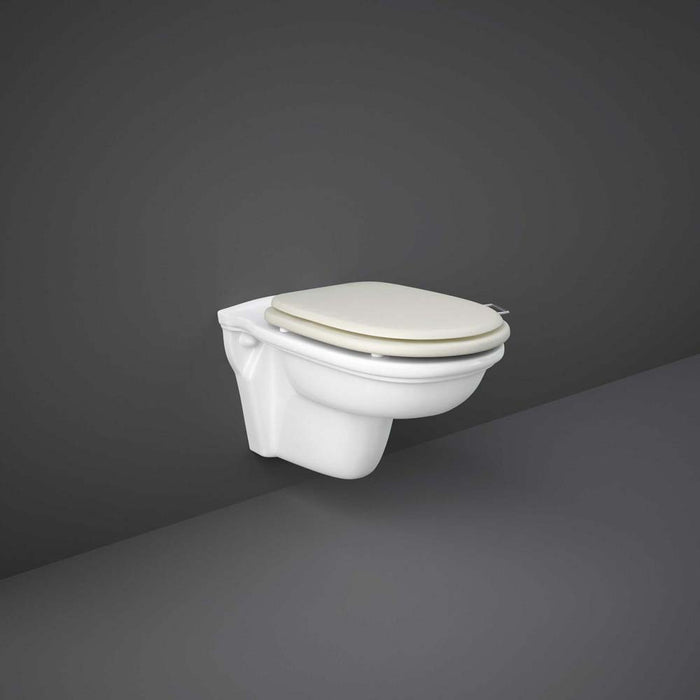 RAK Washington Rimless Wall Hung Toilet & Soft Close Seat - Unbeatable Bathrooms