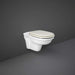 RAK Washington Rimless Wall Hung Toilet & Soft Close Seat - Unbeatable Bathrooms