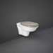RAK Washington Rimless Wall Hung Toilet & Soft Close Seat - Unbeatable Bathrooms