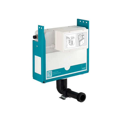 VADO Short Dual Flush Cistern For Back-To-Wall Toilets - Unbeatable Bathrooms