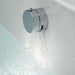 Vado Round Bath Filler Waste with Twist Waste Operation Pop Up - Unbeatable Bathrooms