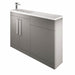 The White Space Scene 1200mm Vanity Unit Pack - Floor Standing 2 Door Unit (RH) - Unbeatable Bathrooms