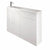 The White Space Scene 1200mm Vanity Unit Pack - Floor Standing 2 Door Unit (RH) - Unbeatable Bathrooms