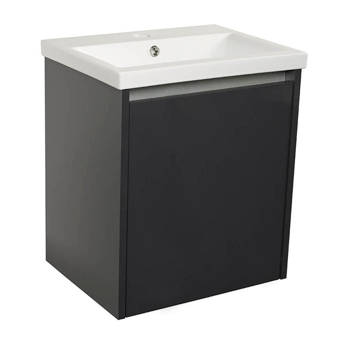 JTP City Wall Mounted Vanity Unit With Internal Draw & Bottom Sensor Light - Unbeatable Bathrooms