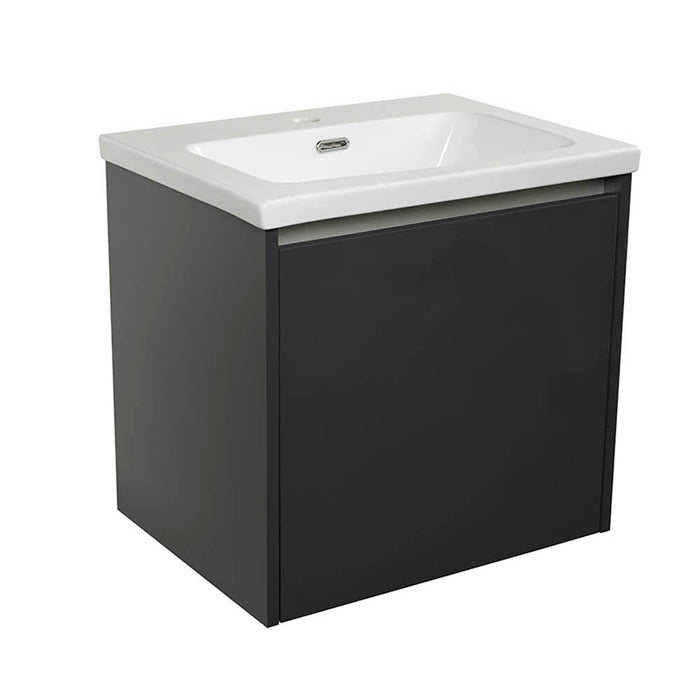 JTP City Wall Mounted Vanity Unit With Internal Draw & Bottom Sensor Light - Unbeatable Bathrooms