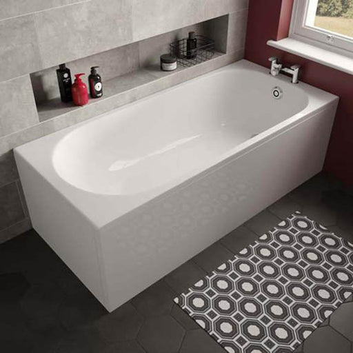 The White Space Arnold 14/15/16/1700mm Single Ended Bath - Unbeatable Bathrooms
