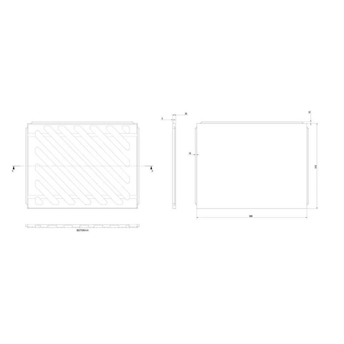 The White Space Vale 17/1800mm Single Ended Bath - Unbeatable Bathrooms