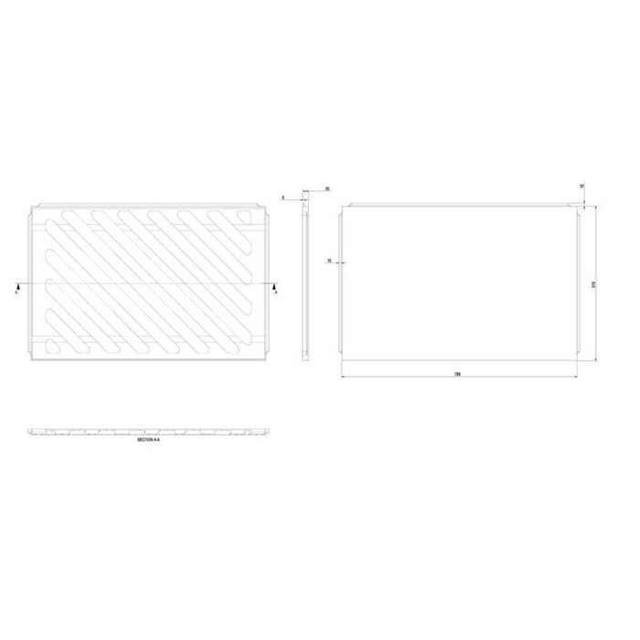 The White Space Magnus 17/1800mm Double Ended Bath - Unbeatable Bathrooms