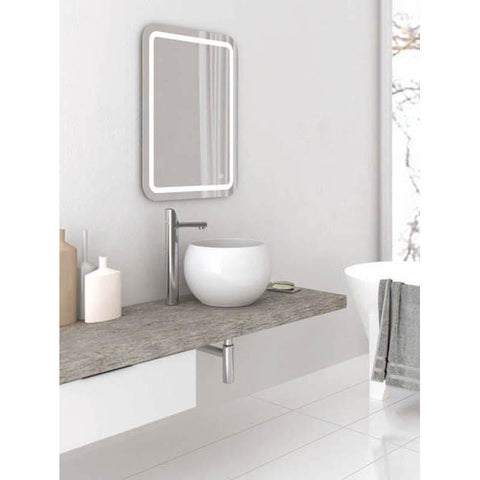 The White Space Indy Illuminated Mirror - Unbeatable Bathrooms