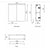 The White Space Scene 600/800mm Double Door Mirror Cabinet - Unbeatable Bathrooms