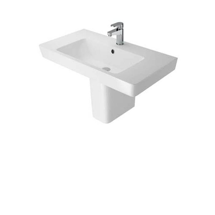 The White Space Scene 1TH Pedestal Basin (Various Sizes) - Unbeatable Bathrooms