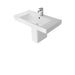 The White Space Scene 600/800mm Vanity Unit - Floor Standing 2 Drawer Unit - Unbeatable Bathrooms