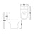 The White Space Scene Close Coupled Toilet - Unbeatable Bathrooms