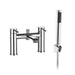 The White Space Fall Bath Shower Mixer - Chrome - Unbeatable Bathrooms