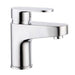 The White Space Leva Monobloc Basin Mixer with Sprung Plug Waste - Chrome - Unbeatable Bathrooms
