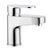 The White Space Leva Monobloc Basin Mixer with Sprung Plug Waste - Chrome - Unbeatable Bathrooms