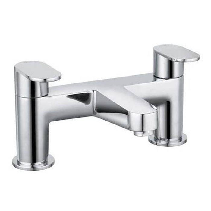 The White Space Leva Bath Filler - Chrome - Unbeatable Bathrooms