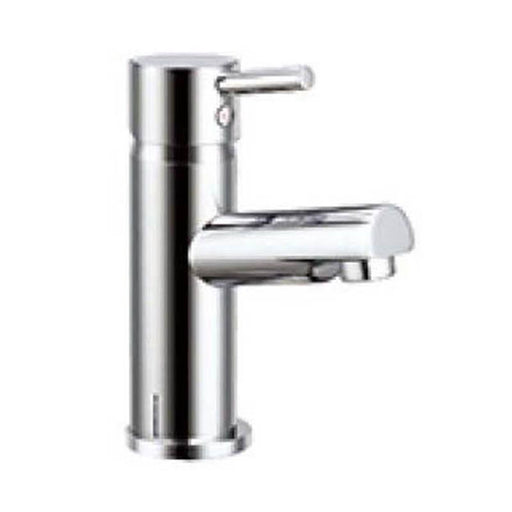 The White Space Pin Mini Monobloc Basin Mixer With sprung plug waste - Chrome - Unbeatable Bathrooms