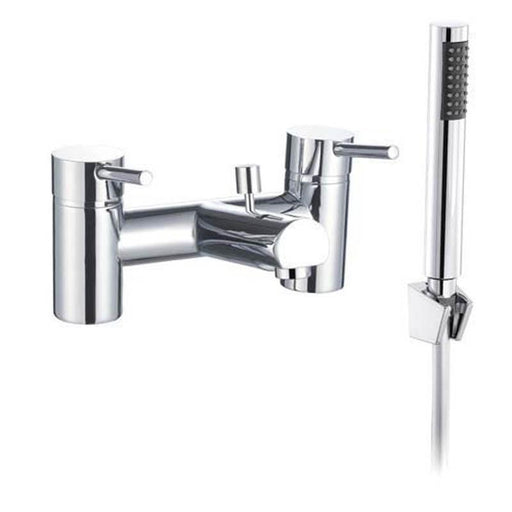The White Space Pin Bath Shower Mixer - Chrome - Unbeatable Bathrooms