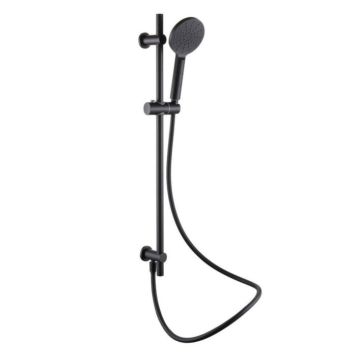 The White Space Slide Rail Kit Roud Head - Includes Wall Integrated Outlet - Unbeatable Bathrooms