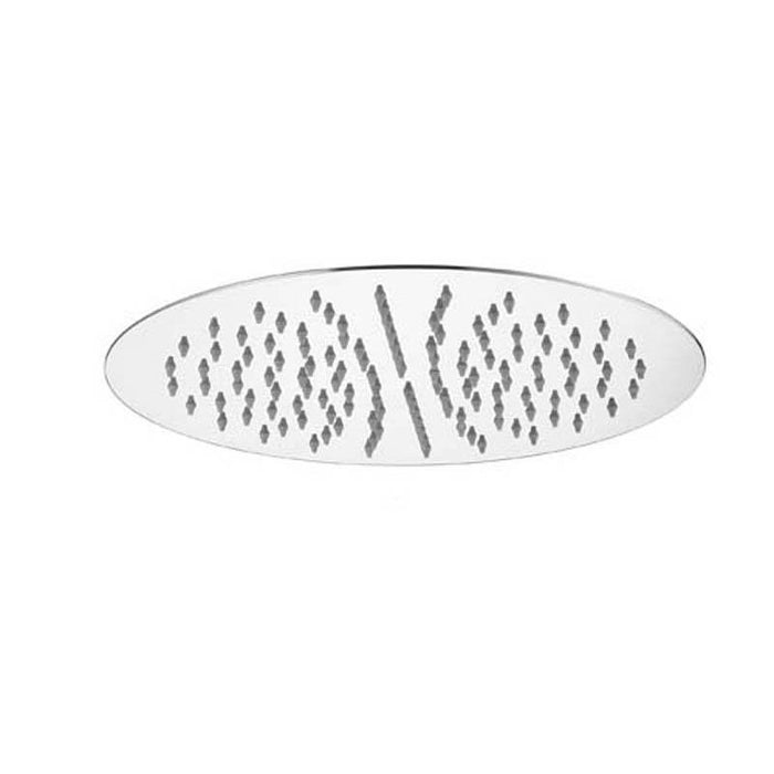 The White Space 250mm ABS Shower Head - Unbeatable Bathrooms