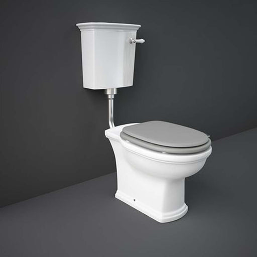 RAK Washington Open Back Low-Level Cistern Toilet with P/S Trap - Unbeatable Bathrooms