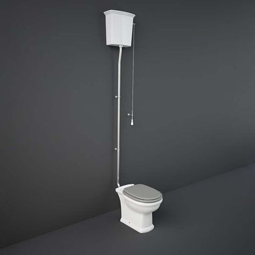 RAK Washington Open Back High-Level Cistern Toilet with P/S Trap - Unbeatable Bathrooms