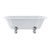 Burlington Windsor Traditional 15/1700 x 750mm Double Ended Freestanding Bath with Feet - Unbeatable Bathrooms