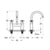 Flova XL 2-Hole Deck Mounted Bath Filler - Unbeatable Bathrooms