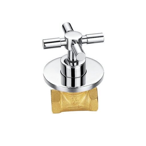 Flova XL 3/4" Wall Mounted Cold Shut Off Valve - Unbeatable Bathrooms