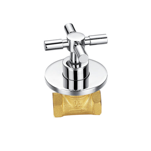 Flova XL 3/4" Wall Mounted Cold Shut Off Valve - Unbeatable Bathrooms