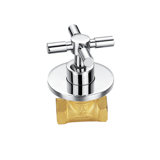 Flova XL 3/4" Wall Mounted Hot Shut Off Valve - Unbeatable Bathrooms