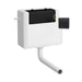 Nuie Universal Access Concealed Toilet Cistern with Square Flush Plate and Side Inlet - Unbeatable Bathrooms