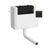 Nuie Universal Access Concealed Toilet Cistern with Square Flush Plate and Side Inlet - Unbeatable Bathrooms