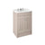 Nuie York 2 Door Floor Standing Vanity Unit with 3 Tap Hole Ceramic Basin - Unbeatable Bathrooms